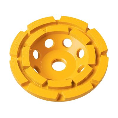 DWTDW4777 image(0) - DEWALT Concrete Grinding Wheel, Double Row, Diamond Cup, 5-Inch