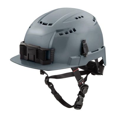 MLW48-73-1336 image(0) - Milwaukee Tool BOLT Gray Front Brim Vented Helmet with BOLT - Class C