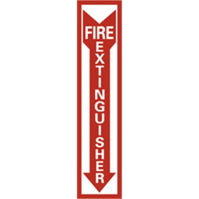 MRO63373807 image(0) - Msc Industrial Supply Fire Extinguisher, Plastic Fire Sign