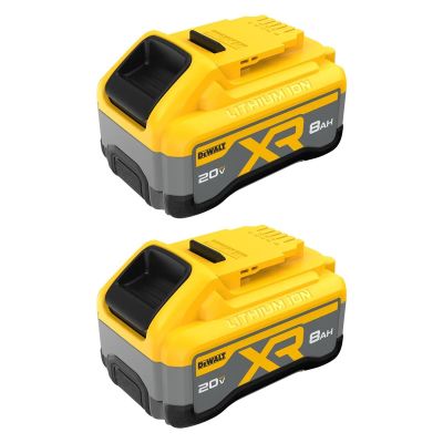 DWTDCB2108-2 image(0) - DEWALT 20V MAX* XR POWERPACK 8.0Ah Battery (2 PK)