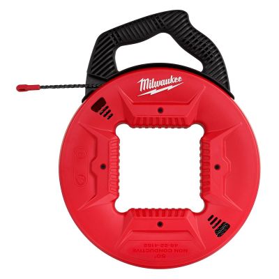 MLW48-22-4162 image(0) - Milwaukee Tool 50� Polyester Fish Tape with Nonconductive Tip