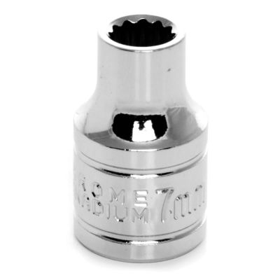 WLMW38807 image(0) - Wilmar Corp. / Performance Tool 3/8" Drive 7mm 12pt Socket
