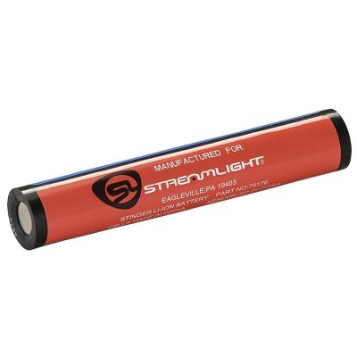 STL75176 image(0) - Streamlight Lithium-Ion Battery - Stingers Except UltraStinger, PolyStinger LED HAZ-LO, Stinger Switchblade, Stinger 2020 - Red