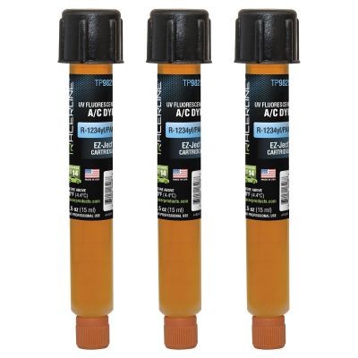 TRATP9825-P3 image(0) - Tracer Products 0.5 oz OEM-Grade R-1234yf/PAG EZ-Ject 3 Pack
