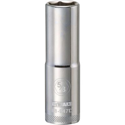 DWTDWMT88947OSP image(0) - DEWALT 001Pc 12Dr Deep Socket-06Pt-5/8