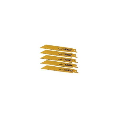 DWTDW4813B image(0) - DEWALT Metal-Cutting Bi-Metal Reciprocating Saw Blades
