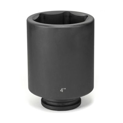 GRE6076D image(0) - Grey Pneumatic 1-1/2" Drive x 2-3/8" Deep Socket