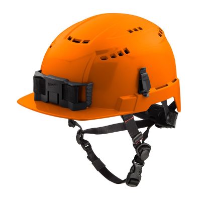 MLW48-73-1332 image(0) - Milwaukee Tool BOLT Orange Front Brim Vented Safety Helmet (USA) - Type 2, Class C