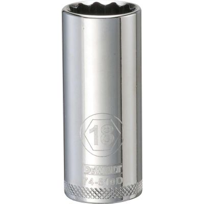 DWTDWMT74510OSP image(0) - DEWALT 001Pc 38Dr Deep Socket-12Pt-18