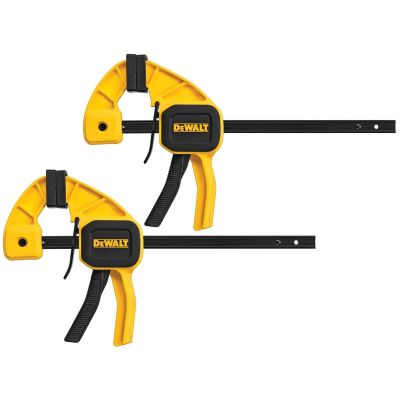 DWTDWHT83149 image(0) - DEWALT 150 mm|6 in. Medium Trigger Clamp - 2 Pack