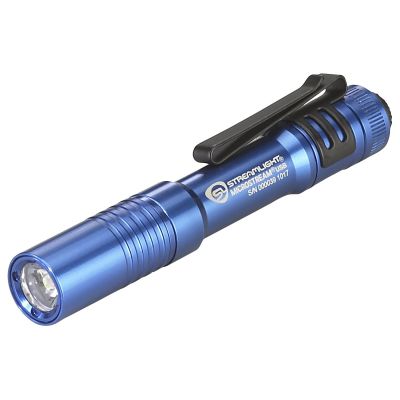 STL66603 image(0) - Streamlight 250 Lumen MicroStream USB Penlight - Includes Micro-USB cord and lanyard - Clam - Blue