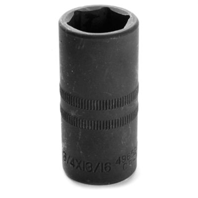 WLMM587C image(0) - Wilmar Corp. / Performance Tool 1/2" Drive 3/4 & 13/16 Flip Socket