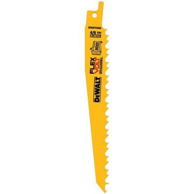 DWTDWAFV466 image(0) - DEWALT Flexvolt Wood Cutting Reciprocating Saw Blades