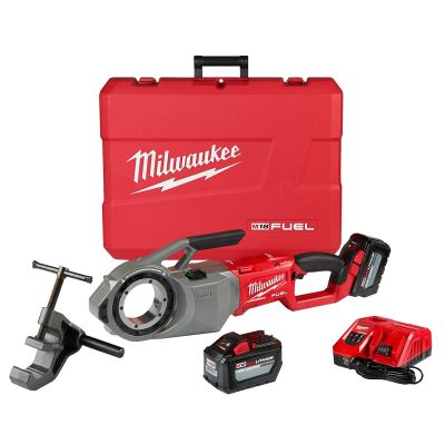 MLW2874-22HD image(0) - Milwaukee Tool M18 FUEL Pipe Threader w/ One-Key Kit