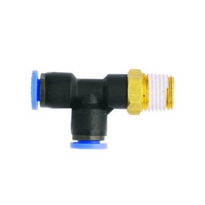 MIL2205-1 image(0) - SWVL RUN "T"  Tube 1/4" OD, 1/8 MNPT