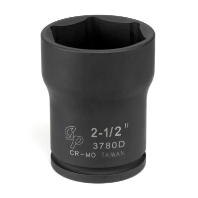 GRE3780D image(0) - Grey Pneumatic 3/4" Drive x 2-1/2" Deep Truck Pinion Locknut  Socket