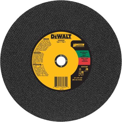 DWTDWA8029D image(0) - DEWALT 10 X 1/8 X 5/8 In Mtl/Conc Chop Saw