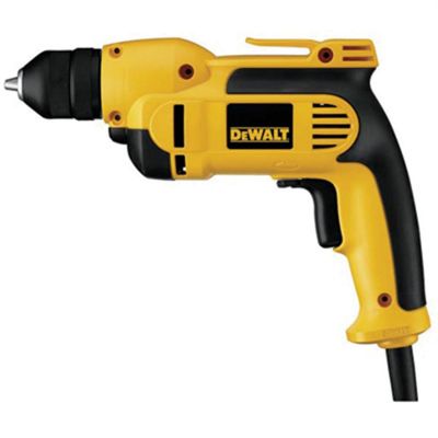 DWTDWD112 image(0) - DeWalt 3/8-in. (10mm) VSR Pistol Grip Drill with Keyless Chuck