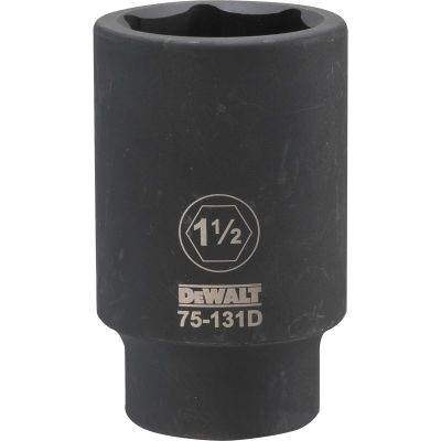 DWTDWMT75131OSP image(0) - DEWALT Dwmt 3/4In Dr Dp Im Skt 1-1/2In SAE
