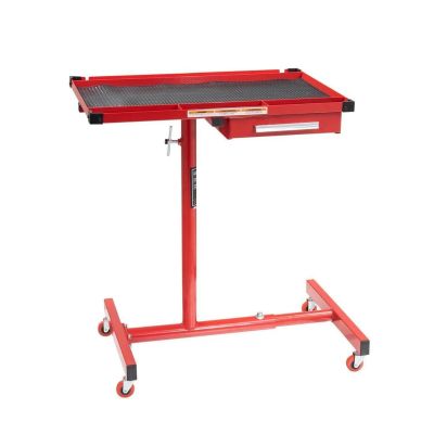 SUN8019 image(0) - SUNEX 220lb Capacity Heavy Duty Deluxe Work Table - Red