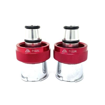 CTA7124 image(0) - CTA Manufacturing Radiator Pressure Adapter Kit - GM/GMC (Right & Left-Hand Threads)