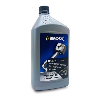 EMXOILPIS102Q image(0) - Emax Compressor SMART OIL BLUE SYN QUART