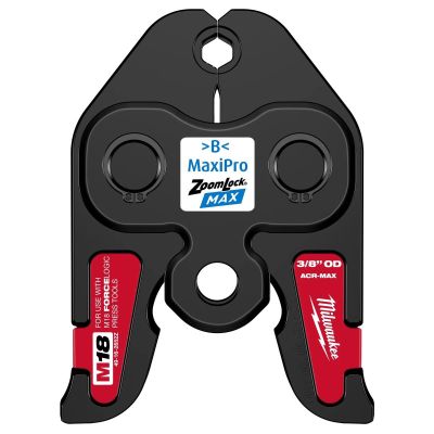 MLW49-16-2652Z image(0) - Milwaukee Tool 3/8 Inch ZoomLock&reg; MAX Press Jaw for M18 FORCE LOGIC Press Tools