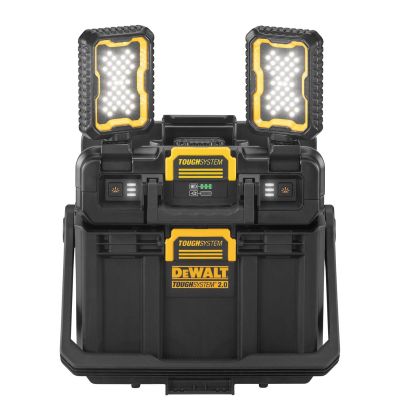 DWTDWST08060 image(0) - DEWALT TOUGHSYSTEM 2.0 Adjustable Work Light with Storage