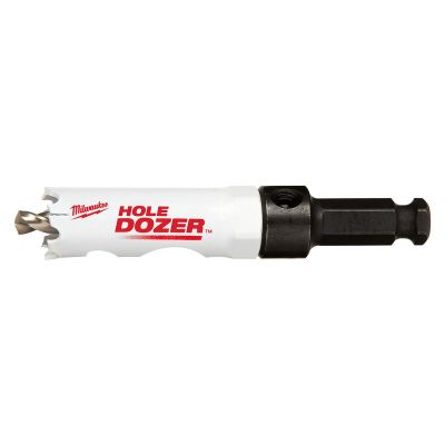 MLW49-56-9658 image(0) - Milwaukee Tool 3/4" Hole Dozer Bi-Metal Hole Saw with Arbor