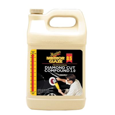 MEGM8501 image(0) - Meguiar's Automotive M85 Mirror Glaze Diamond Cut Compound 2.0, 1 Gallon