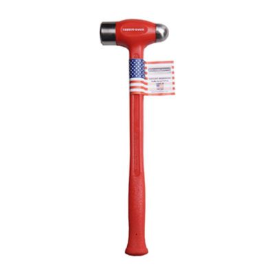 TRUTC50BP image(0) - Trusty Cook Inc. 50 oz Ball Peen Dead Blow Hammer - Model TC50BP - Red