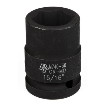 WLMM740-30 image(0) - Wilmar Corp. / Performance Tool 3/4" Drive 15/16" 6pt Impact Socket