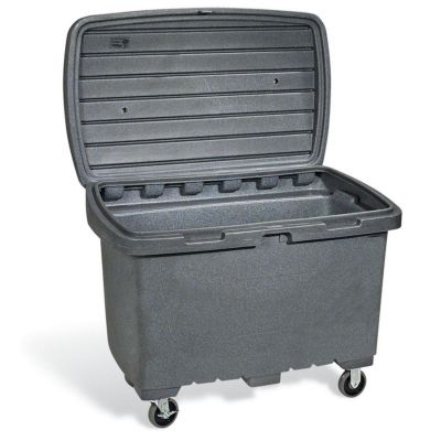 NPGBOX406-GY image(0) - New Pig Storage Chest with 5 inch Wheels - Gray