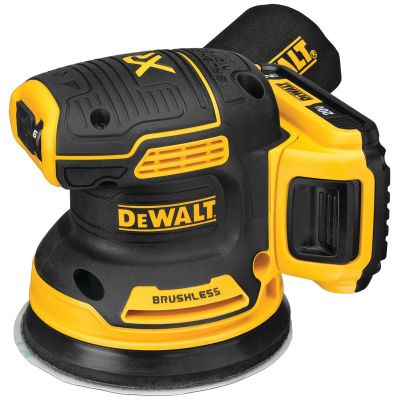 DWTDCW210D1 image(0) - DEWALT 20V MAX* XR Brushless 5 in. Cordless Variable-Speed Random Orbital Sander Kit