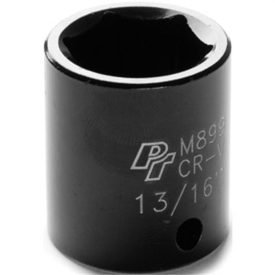 WLMM899 image(0) - Wilmar Corp. / Performance Tool 3/8" Drive 13/16" 6pt Impact Socket
