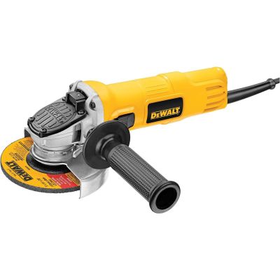 DWTDWE4011 image(0) - DeWalt 4-1/2" Small Angle Grinder with One-Touch Guard