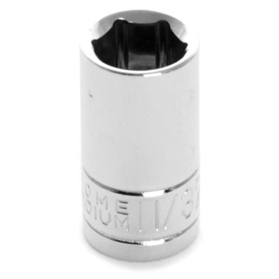 WLMW36011 image(0) - Wilmar Corp. / Performance Tool 1/4" Drive 11/32" 6pt Socket