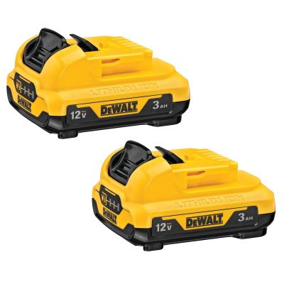 DWTDCB124-2 image(0) - DeWalt 12V MAX* 3Ah (2 PK)