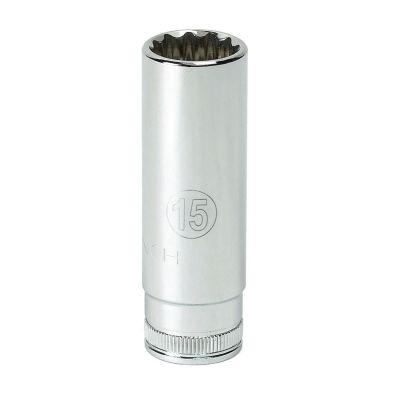KDT80234 image(0) - GearWrench 1/4 Inch Drive 12 Point Deep Metric Socket 7mm