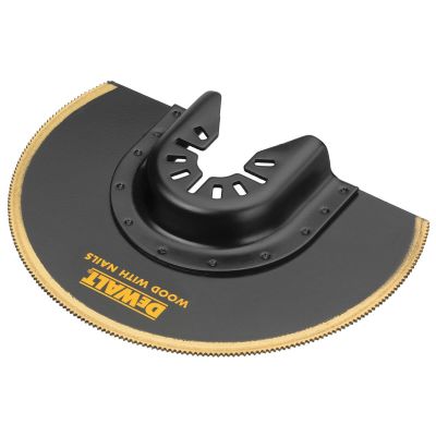 DWTDWA4213 image(0) - DEWALT 1-3/4 In Titanium Oscillating Tool Blade For Flush Cutting (1 Pack)