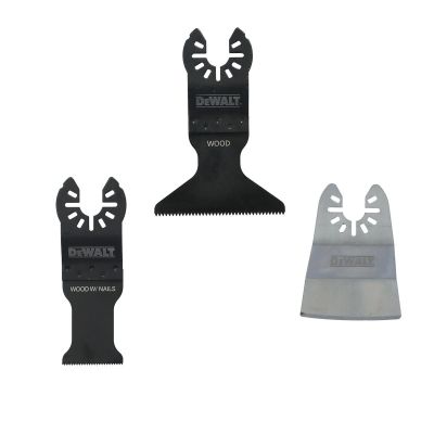 DWTDWA4231 image(0) - DEWALT 3 Piece Oscillating Blade Assortment