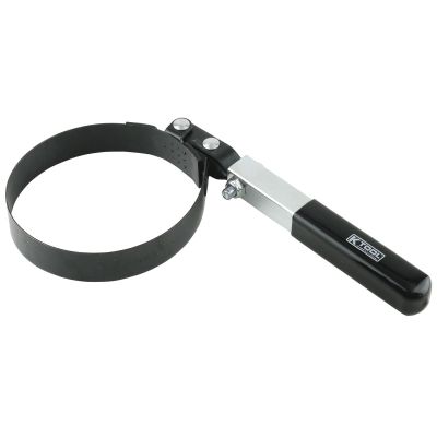 KTI73605 image(0) - K Tool International Oil Filter Strap Wrench X-Large 4-5/16 x 4-3/4 Inches