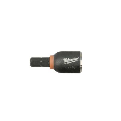 MLW49-66-4716 image(0) - Milwaukee Tool SHOCKWAVE Impact Duty 7/16&rdquo; Insert Magnetic Nut Driver BULK 10