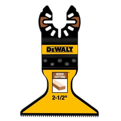 DWTDWA4207 image(0) - DEWALT 4 In Titanium Oscillating Tool Blade For Fast Cutting (1 Pack)