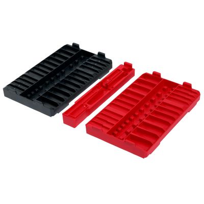 MLW48-22-9285T image(0) - Milwaukee Tool 98pc 3/8 inch Drive 6-Point & 12-Point Metric & SAE Ratchet and Socket Trays