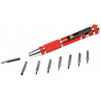 WLMW9147 image(0) - Wilmar Corp. / Performance Tool 9-Piece Precision Screwdriver Set