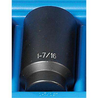 GRE2146D image(0) - Grey Pneumatic 1/2" Drive x 1-7/16" Deep - 12 Point Socket