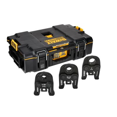 DWTDCE202K image(0) - DEWALT 1/2 in. to 1 in. Standard IPS Press Jaws Kit