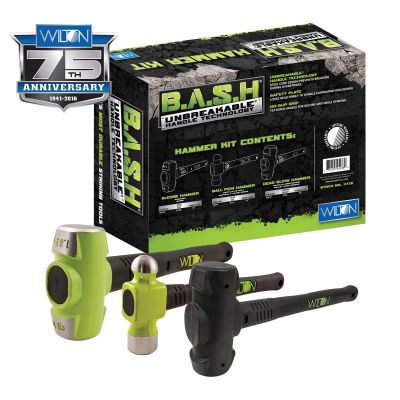 WIL11112 image(0) - Wilton B.A.S.H Shop Hammer Kit