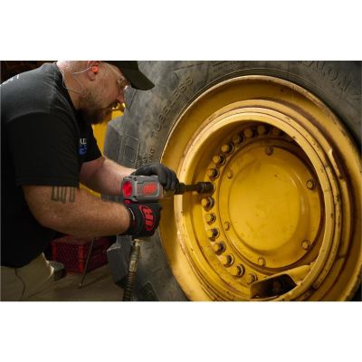 IRT2146Q1MAX-6 image(4) - INGERSOLL RAND 3/4 Inch Air Impact Wrench, 6 Inch Ext Anvil, Quiet, 2,000 ft-lb Torque, Friction Ring-Thru-hole Retainer, Pistol Grip